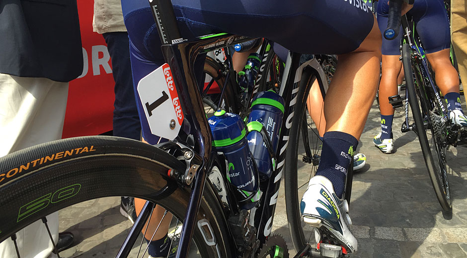 Beine von Alejandro Valverde