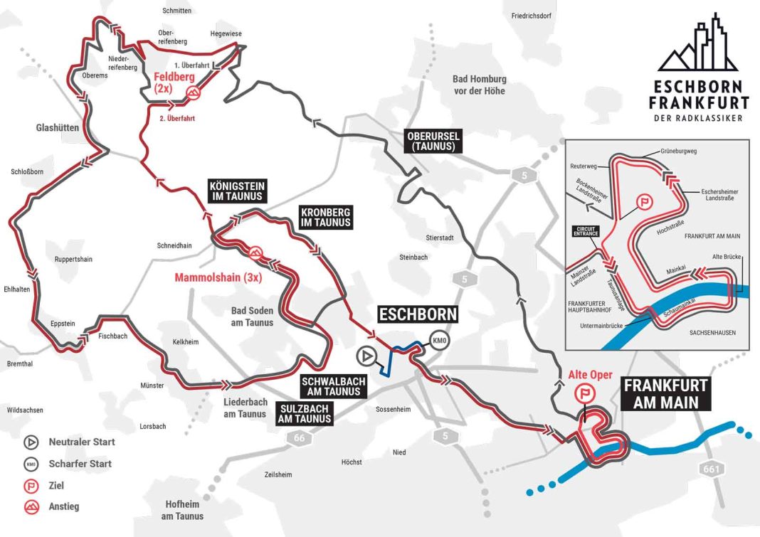 Eschborn-Frankfurt 2023: Radklassiker bekommt neue Strecke & neuen