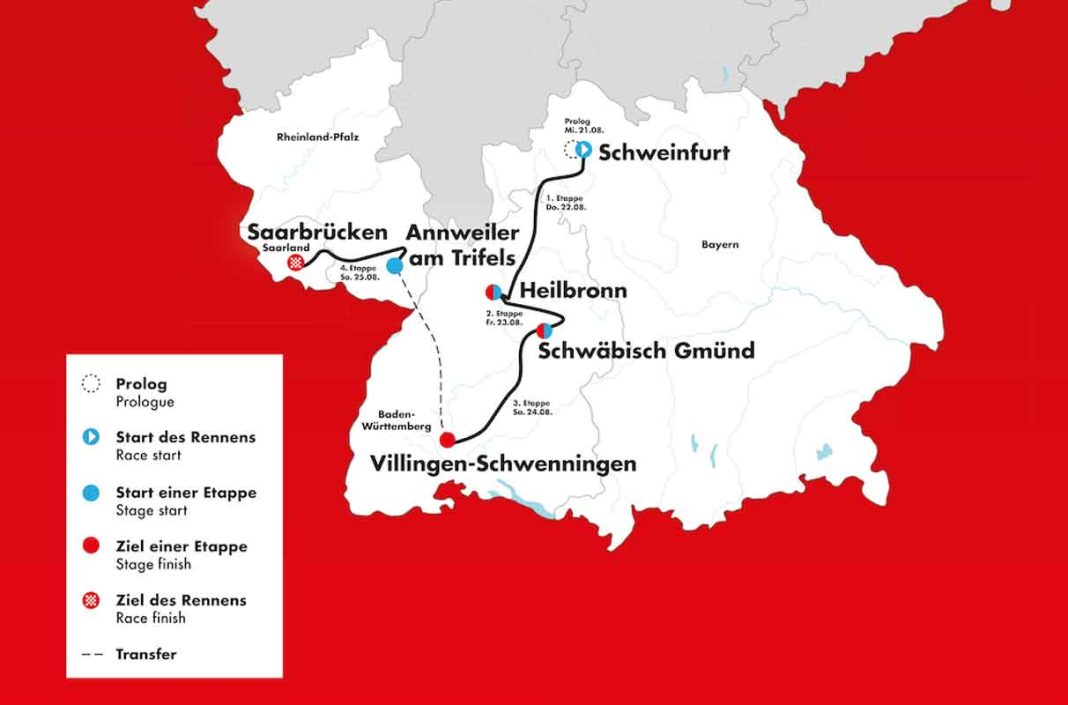 Etappen & Profile Die Strecke der Deutschland Tour 2024 cyclingmagazine