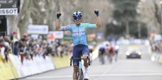 Paris-Nizza: Harold Tejadas Attacke sitzt