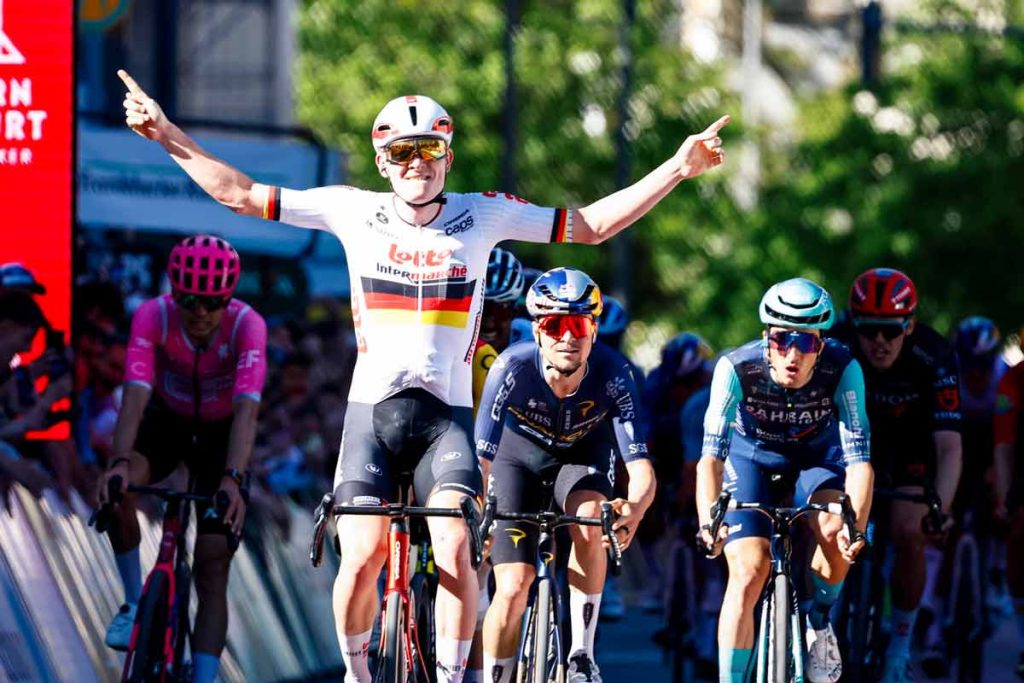 Georg Zimmermann gewinnt Eschborn-Frankfurt 2026 - cyclingmagazine