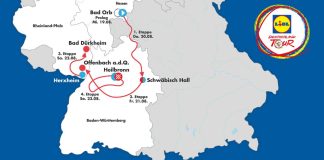 Die Strecke der Deutschland Tour 2026