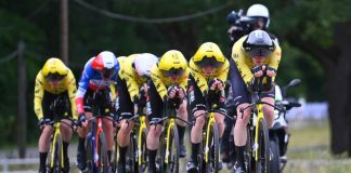 Tour Auvergne-Rhône-Alpes: Visma | Lease a Bike gewinnt Teamzeitfahren
